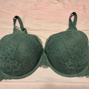Auden Lace Bra in Green